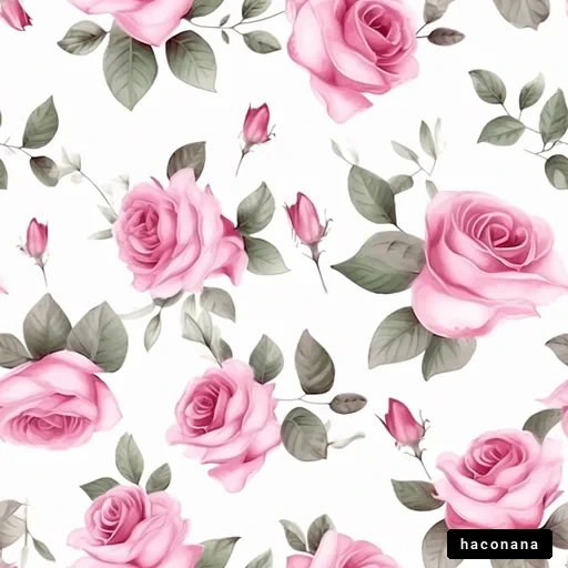 花柄の美しいデザイン