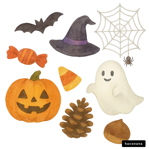ハロウィンの可愛いアイテム