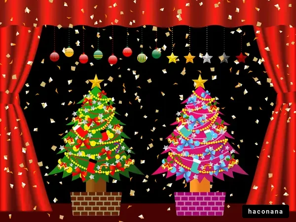 クリスマスツリーの飾り