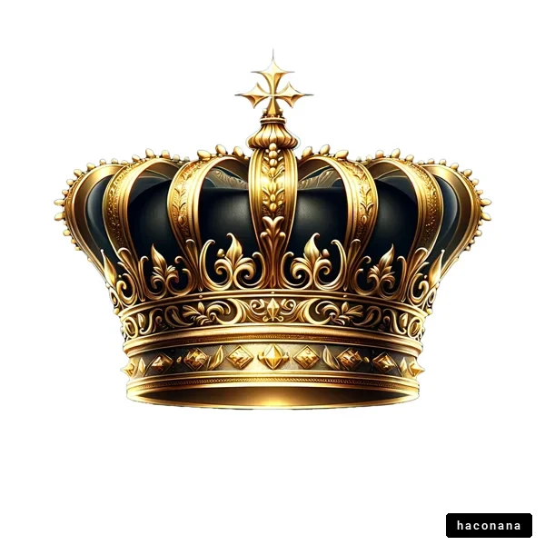 豪華な王冠のデザイン