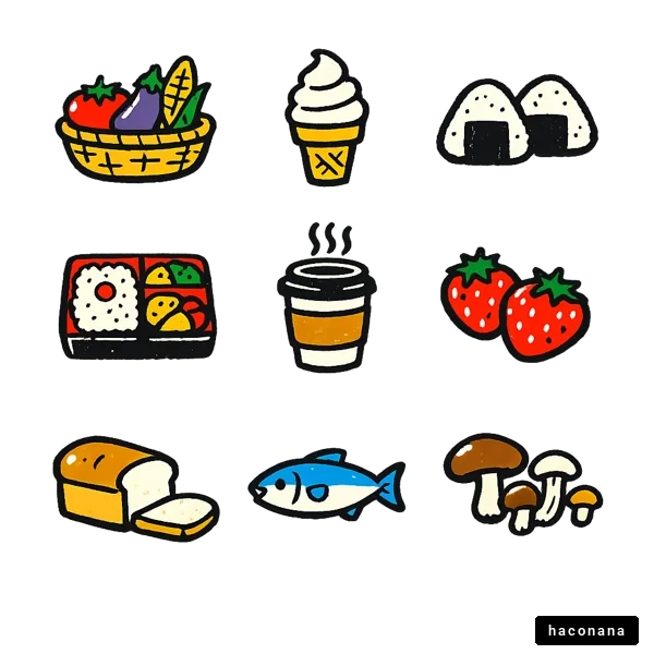 食べ物イラストセット