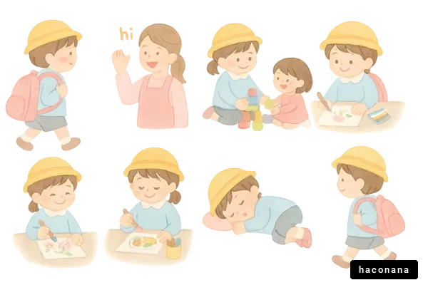 子供たちの日常のシーン