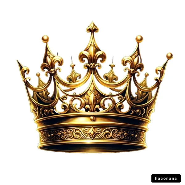 華やかな王冠の画像