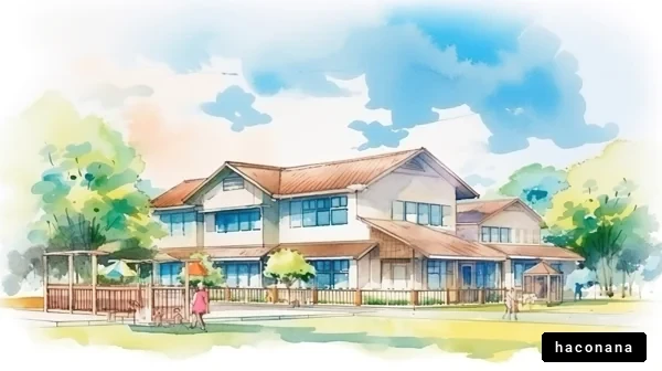 美しい家の風景