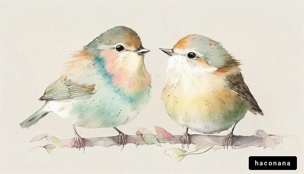 かわいい鳥のイラスト