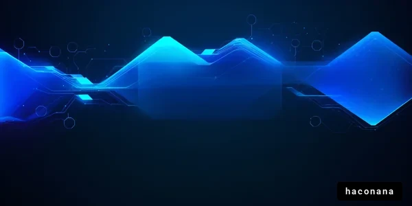 未来的なテクノロジーの背景