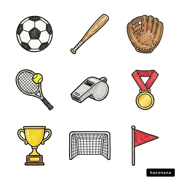 スポーツアイコンセット