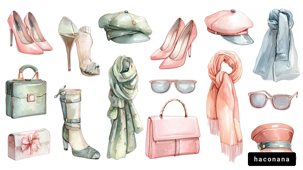 ファッション小物のイラスト