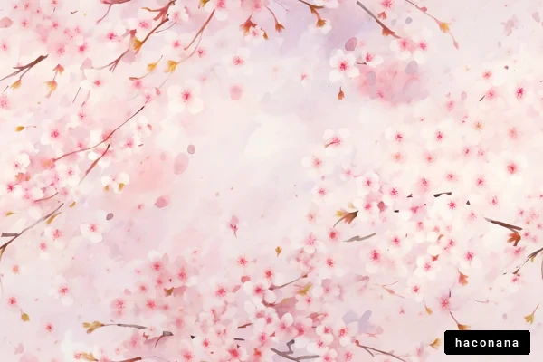 桜の美しい風景