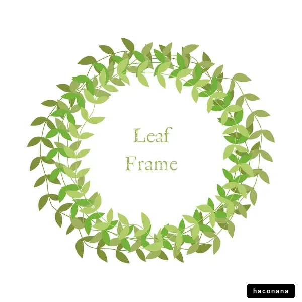 リーフフレームのデザイン