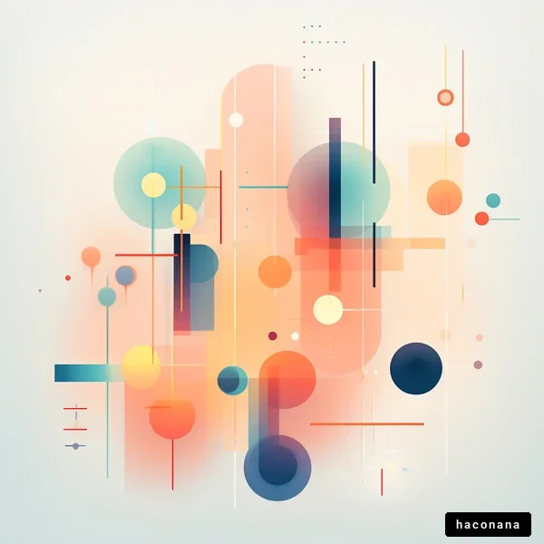 抽象的な幾何学模様