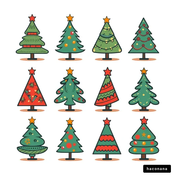 可愛いクリスマスツリー集