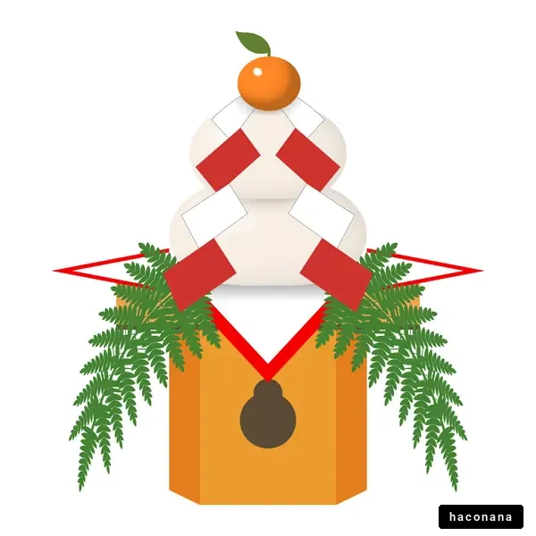 鏡餅のイラスト