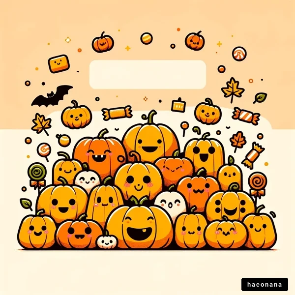 可愛いカボチャのイラスト