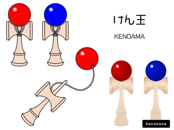 けん玉のイラスト