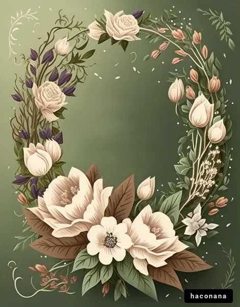 植物の美しいデザイン