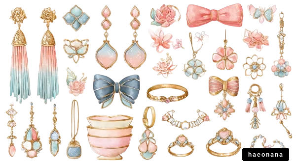 美しいジュエリーコレクション