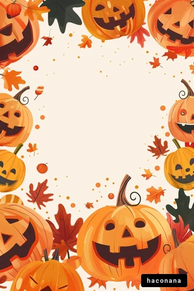 ハロウィンのかぼちゃの背景