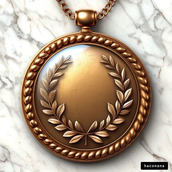 美しいメダルのデザイン