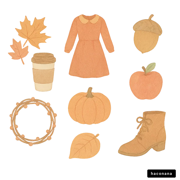 秋のほっこりデザイン