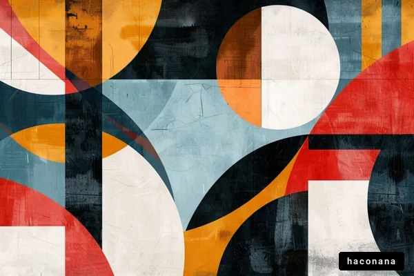 現代的な抽象アート