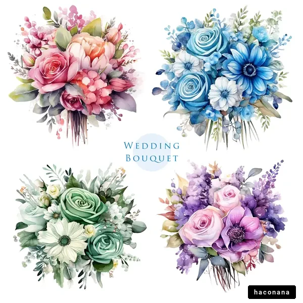 美しいウェディングブーケ