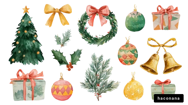 クリスマスの楽しいアイテム