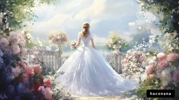 美しい結婚式の風景