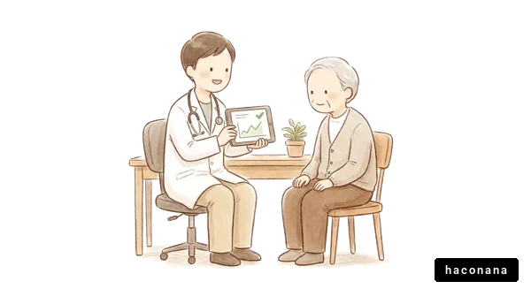 医師と患者の相談風景