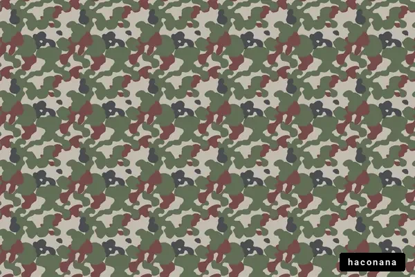 迷彩パターンのデザイン