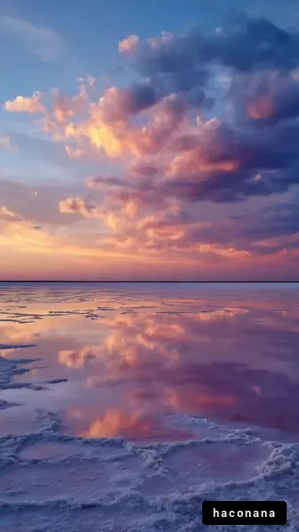 美しい夕焼けの風景