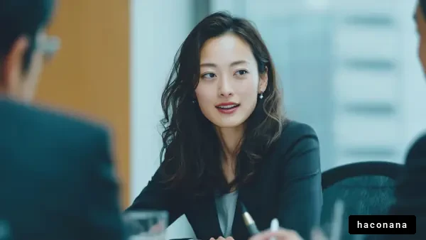 ビジネス会議での女性