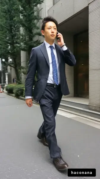 スーツを着たビジネスマン