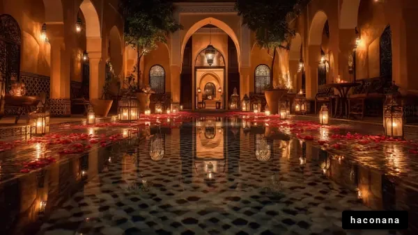 美しいモロッコの夜