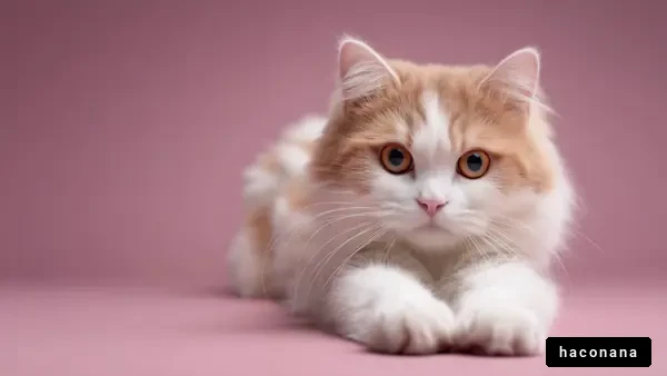 可愛い猫のポートレート