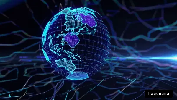 デジタル地球儀の画像