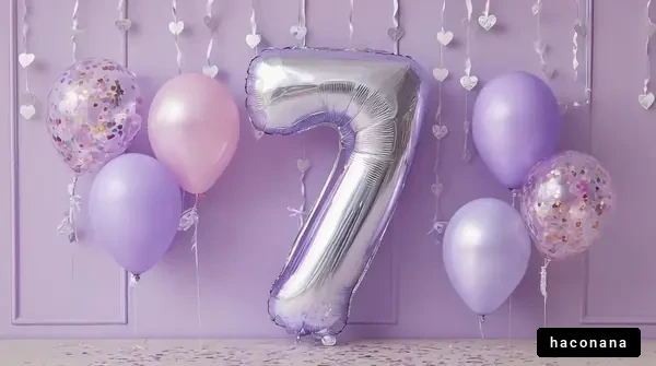 楽しい7歳の誕生日パーティー