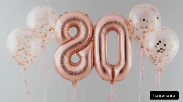 80歳の誕生日祝い