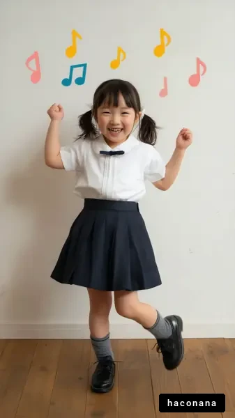 楽しそうな女の子の笑顔