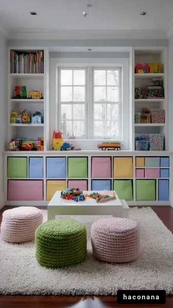カラフルな子供部屋