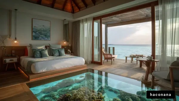 水辺のリゾートホテル