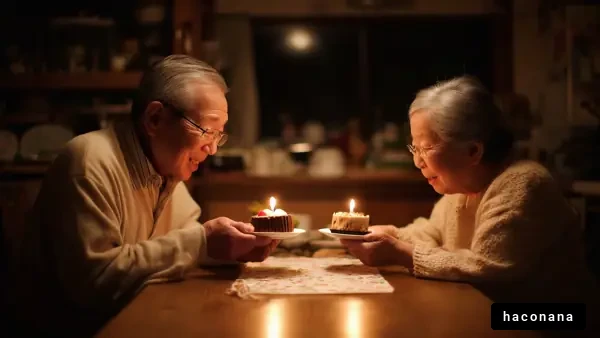 温かい誕生日のひととき