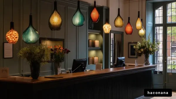 スタイリッシュなレセプション