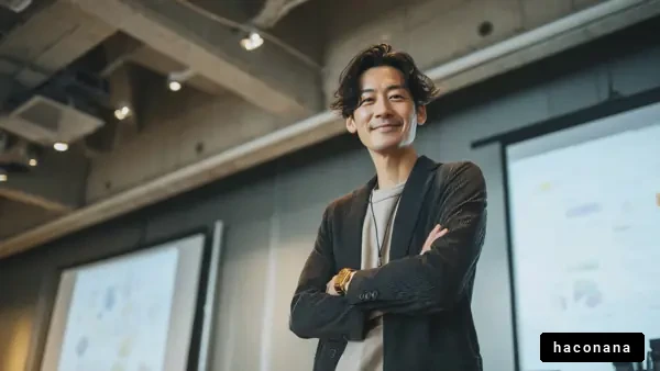 ビジネスシーンの男性