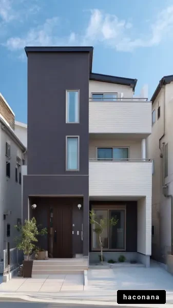 シンプルな現代住宅