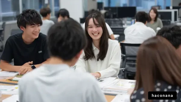 オフィスでの楽しい会話