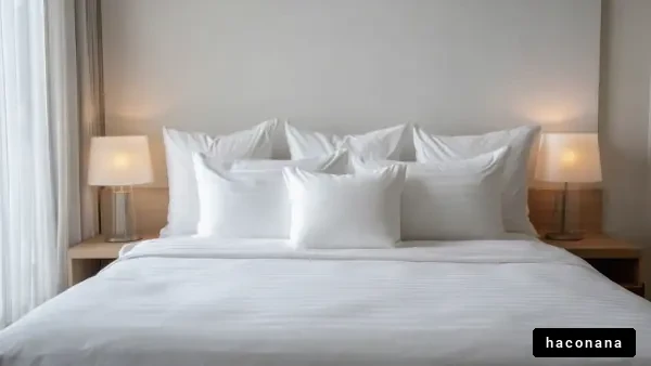 スタイリッシュな寝室の風景