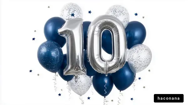 華やかなバルーンのデザイン