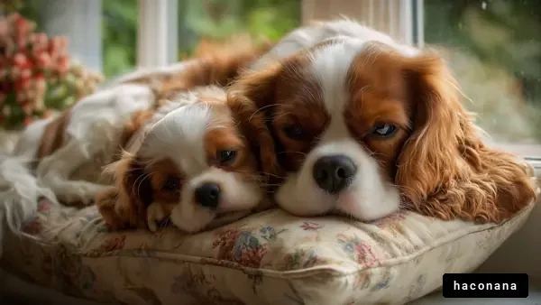 仲良しの犬たち