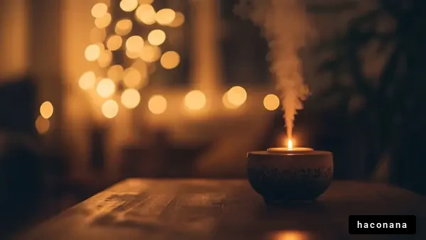 心地よいキャンドルの灯り